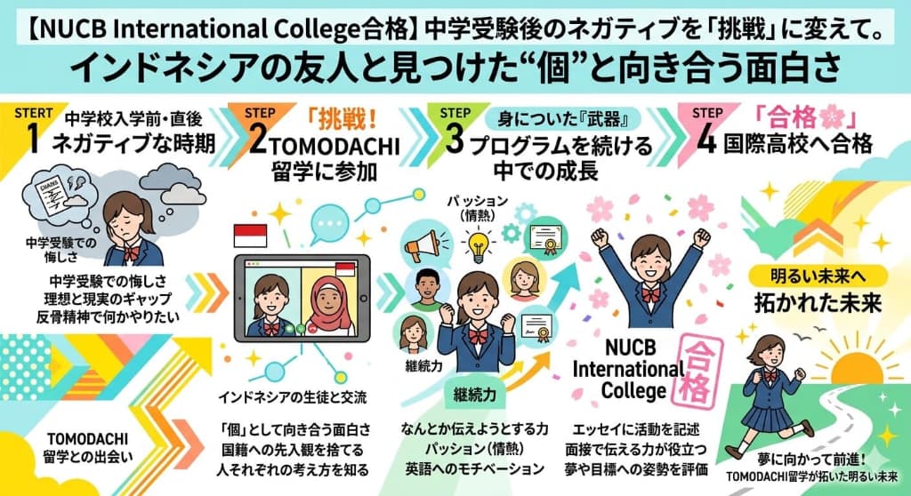 NUCB International College（国際高等学校） 合格体験記